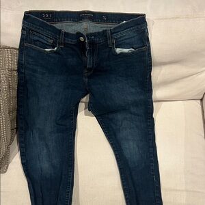 Lucky Brand Men's Dark Blue Skinny Jeans
